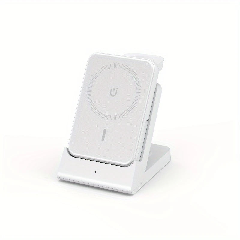 3-in-1 Detachable MagSafe 15W Wireless Power Bank