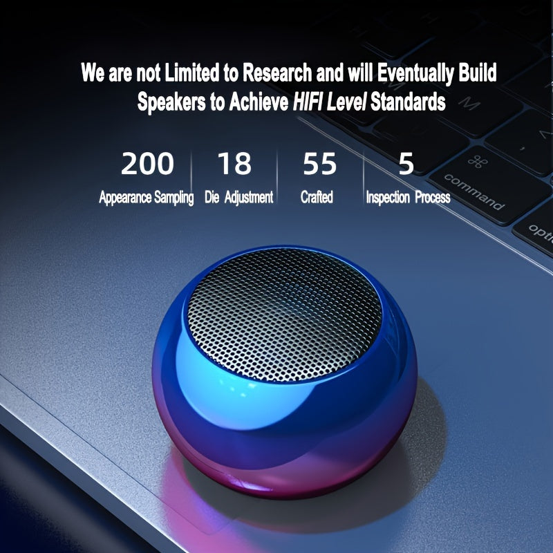 Cortech Portable Wireless Speaker with Mic & Enhanced Bass
