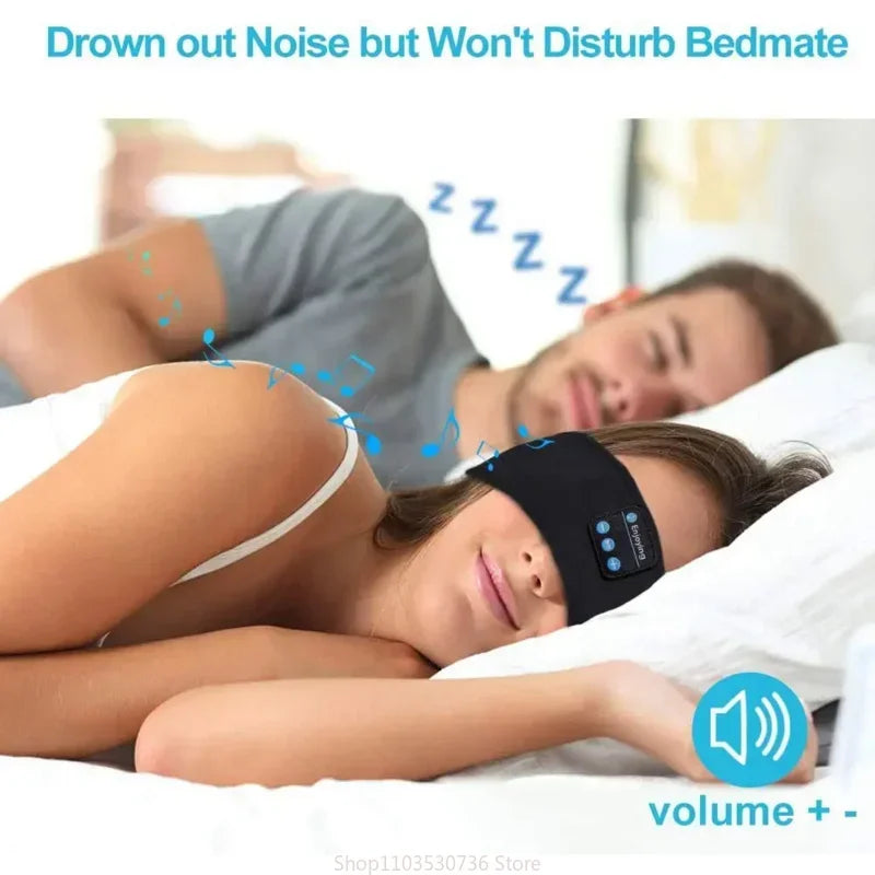 Wireless Music Headband with Eye Mask