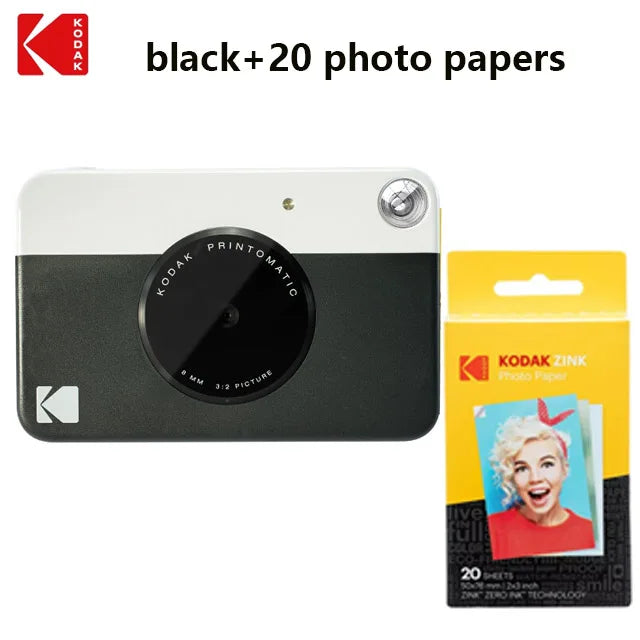 Cortech Printomatic Instant Digital Camera + 40 Films