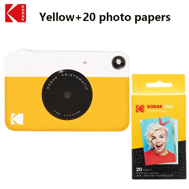 Cortech Printomatic Instant Digital Camera + 40 Films